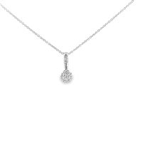 Halskette Bliss Dame in Gold Diamante 0.20 Ct 13638 - 13638